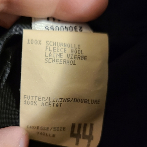 Jobis Fashion vintage blazer, L. 100% Virgin Wool, Made in Germany - Picture 8 of 9